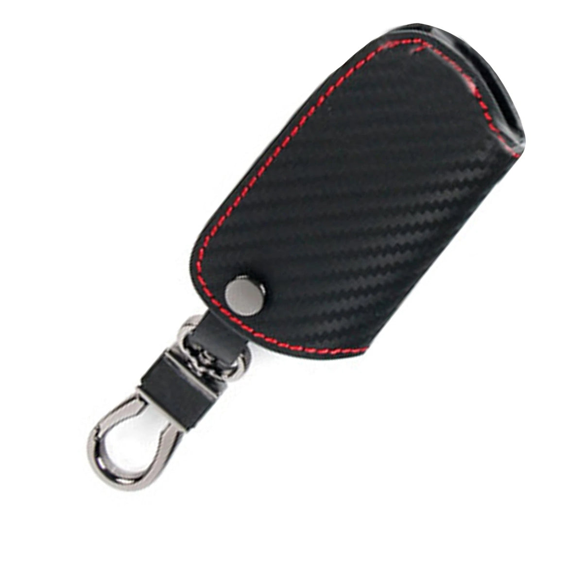 Car Black Leather Key Case Carbon Fiber Bag For BMW 1 2 3 4 5 6 Series E