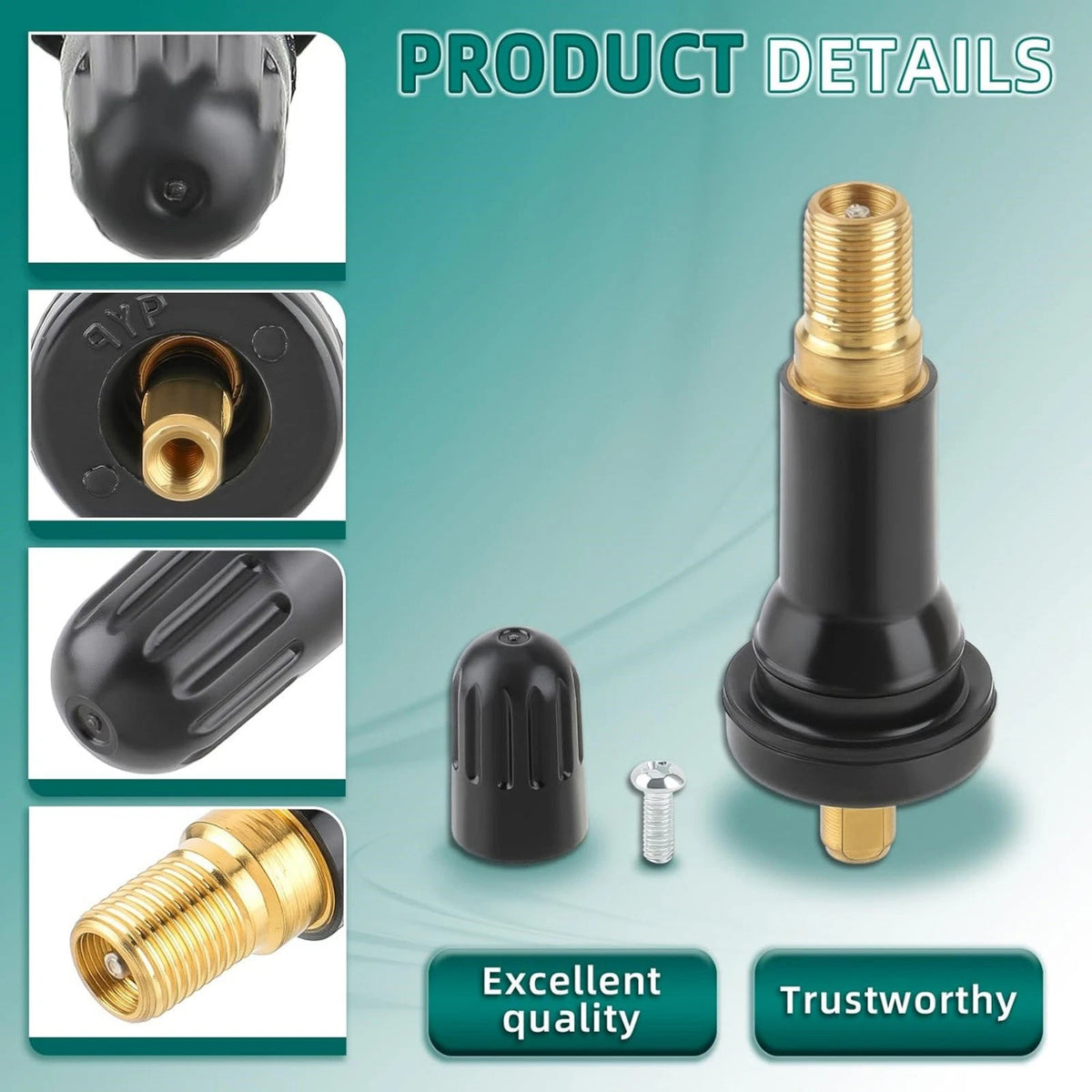 10 Pack TPMS Valve Stem Replacement For GM Models Condition Certified