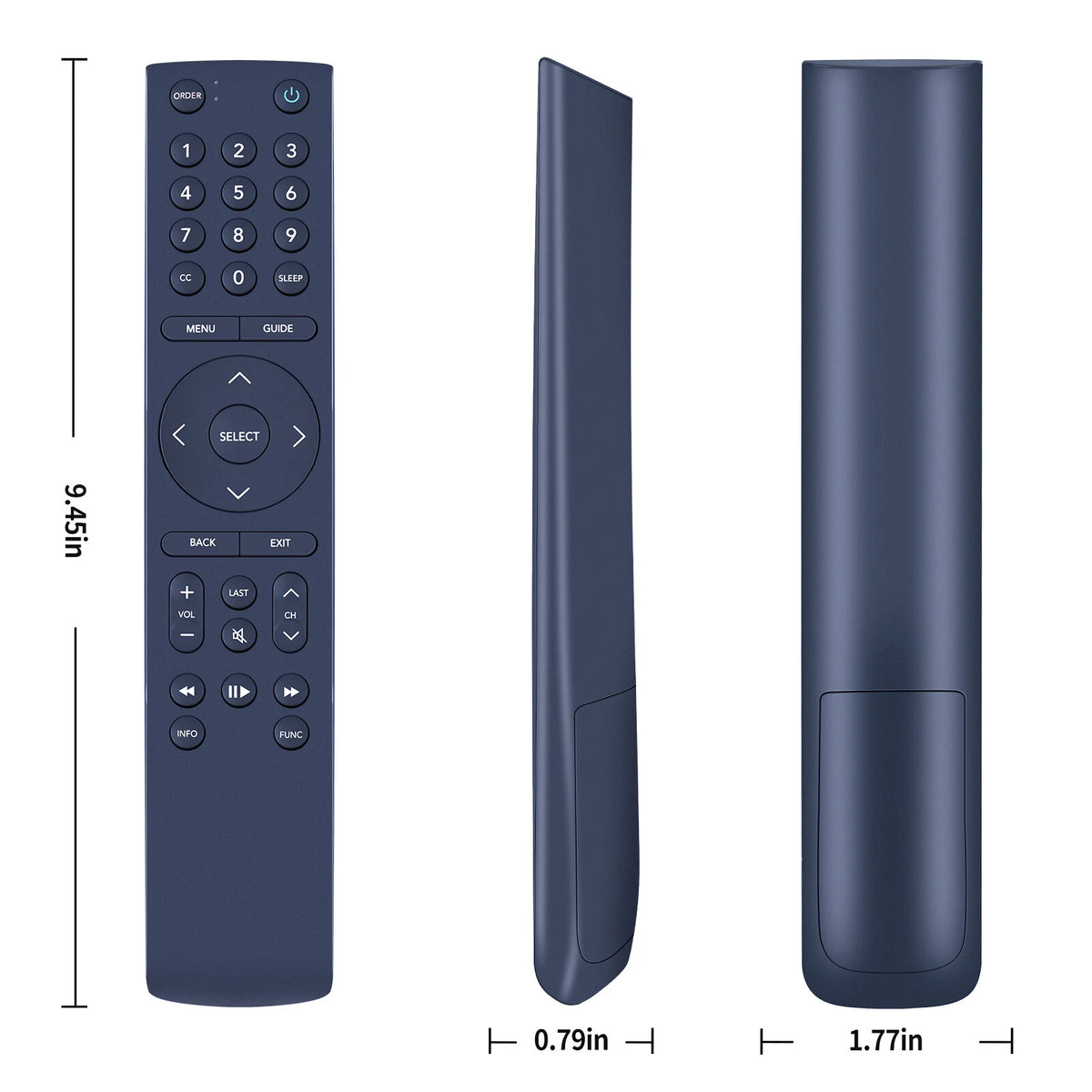 For Ruwido 780A Hotel TV Replacement Remote Control