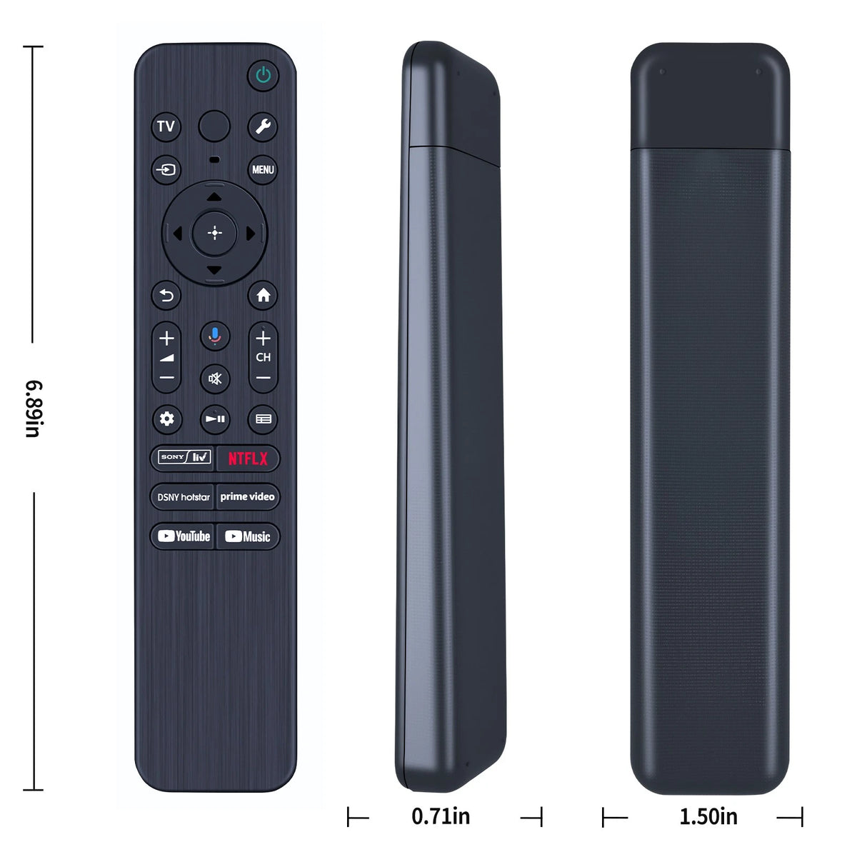 RMF-TX811D Voice Remote Control For Sony BRA 2 Series 4K Ultra HD TV K-43S20B