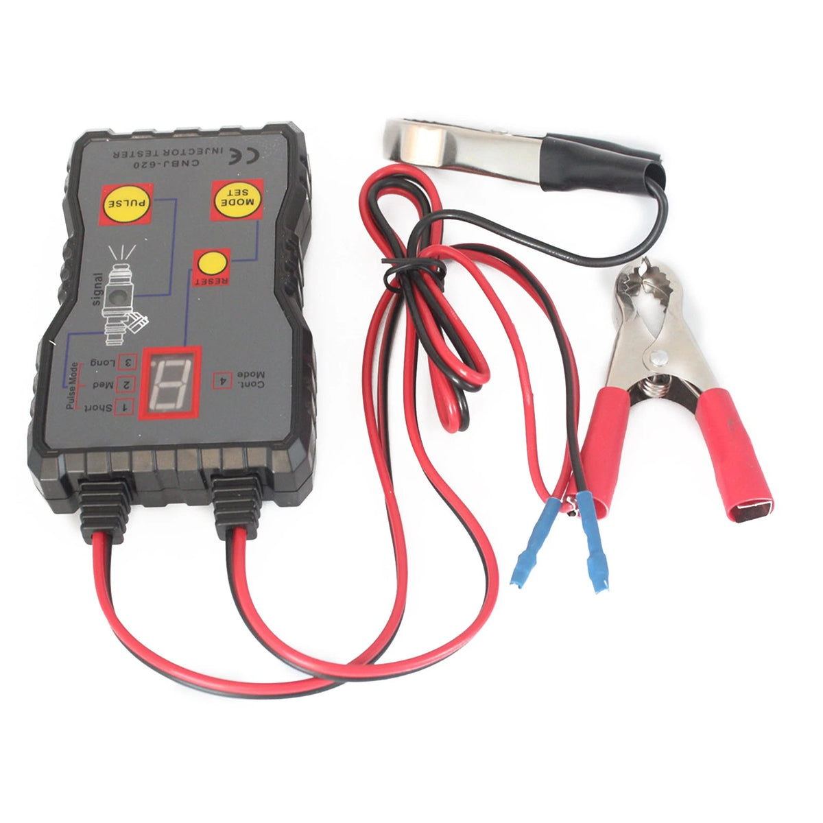 12V Car Fuel Injector Tester Fuel Pressure System Diagnostic Testing Tool Kit