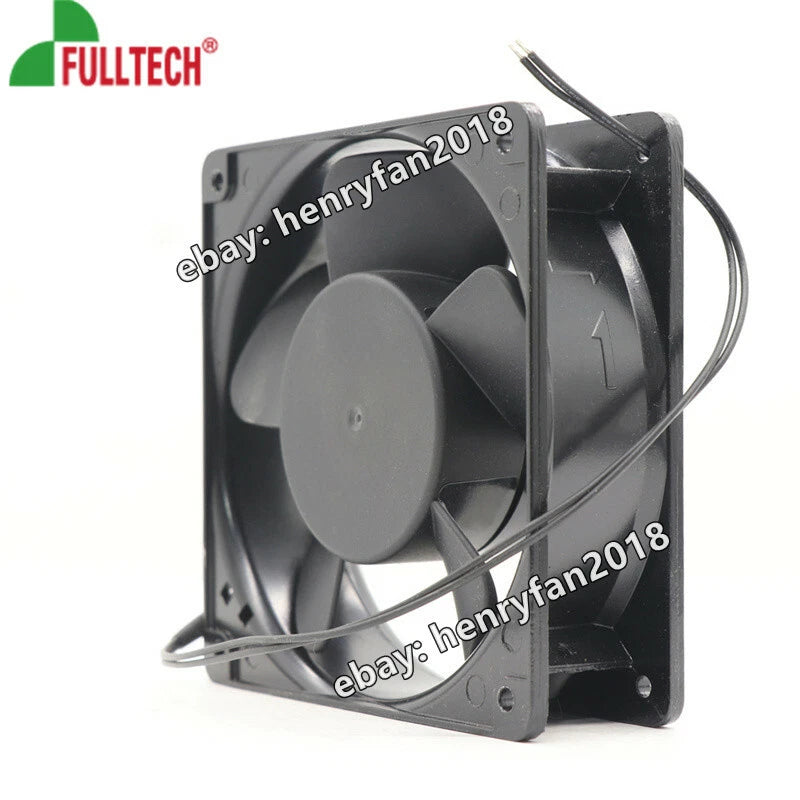 FULLTECH UF-12A23BWH Axial Fan 230V 17/15W 120*120*38mm 2-Wires Ball Cooling Fan