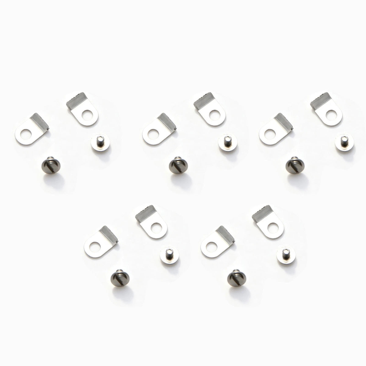 10 Sets Casing Clamps Tab & Screw For Watch Movement ETA 2824 2834 2846 2836