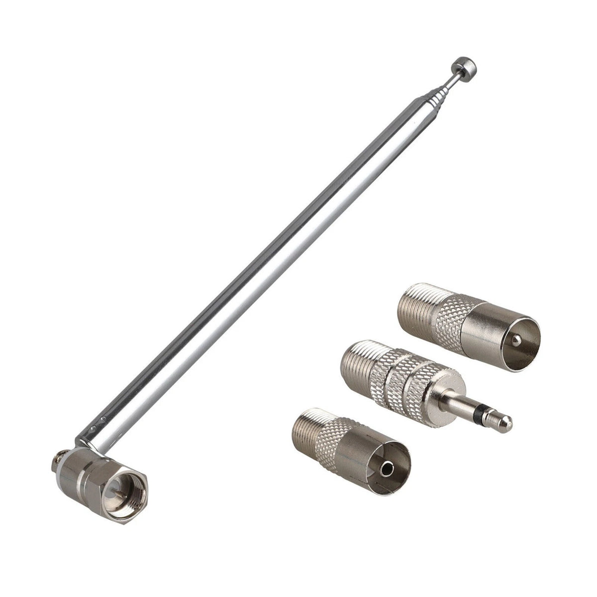 75ohm F Type FM Radio Antenna Aerial 3.5mm Adapter Connector For Bose Wave Radio