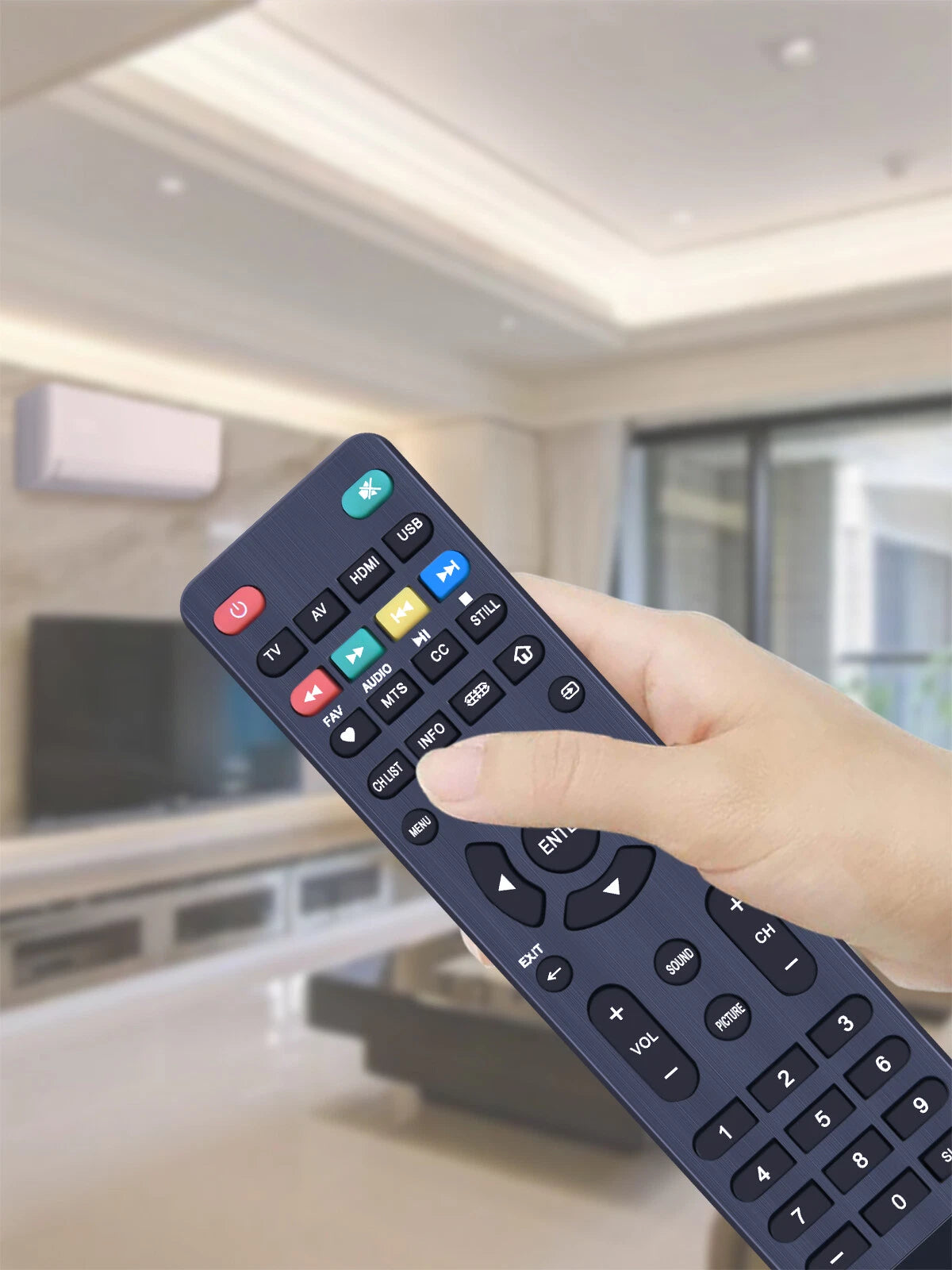 Replacement Remote Control For Changhong LED40YC1700UA GCBLTV50U-C1