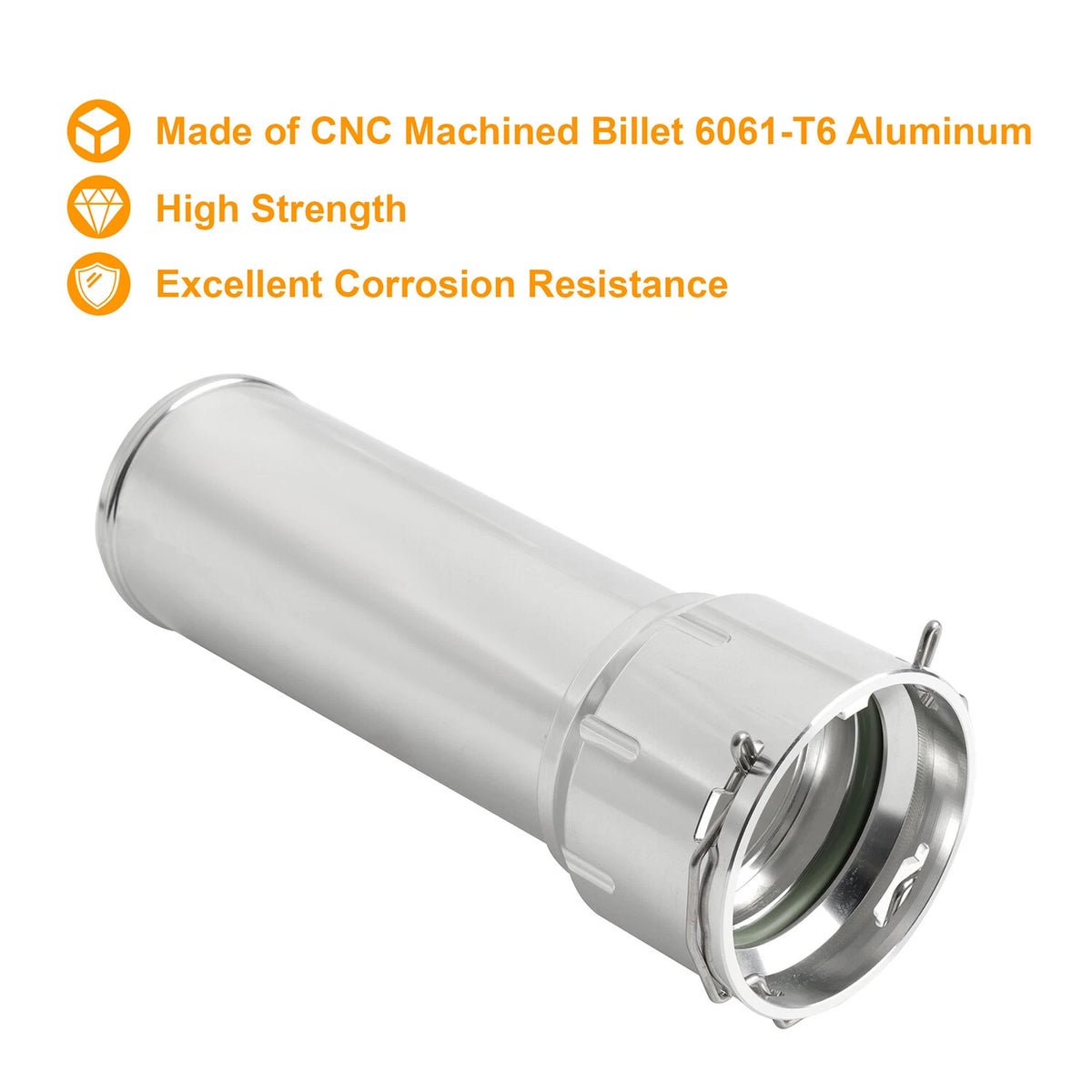 Turbo resonator replacement tube for Chevrolet/GMC 3.0L Duramax