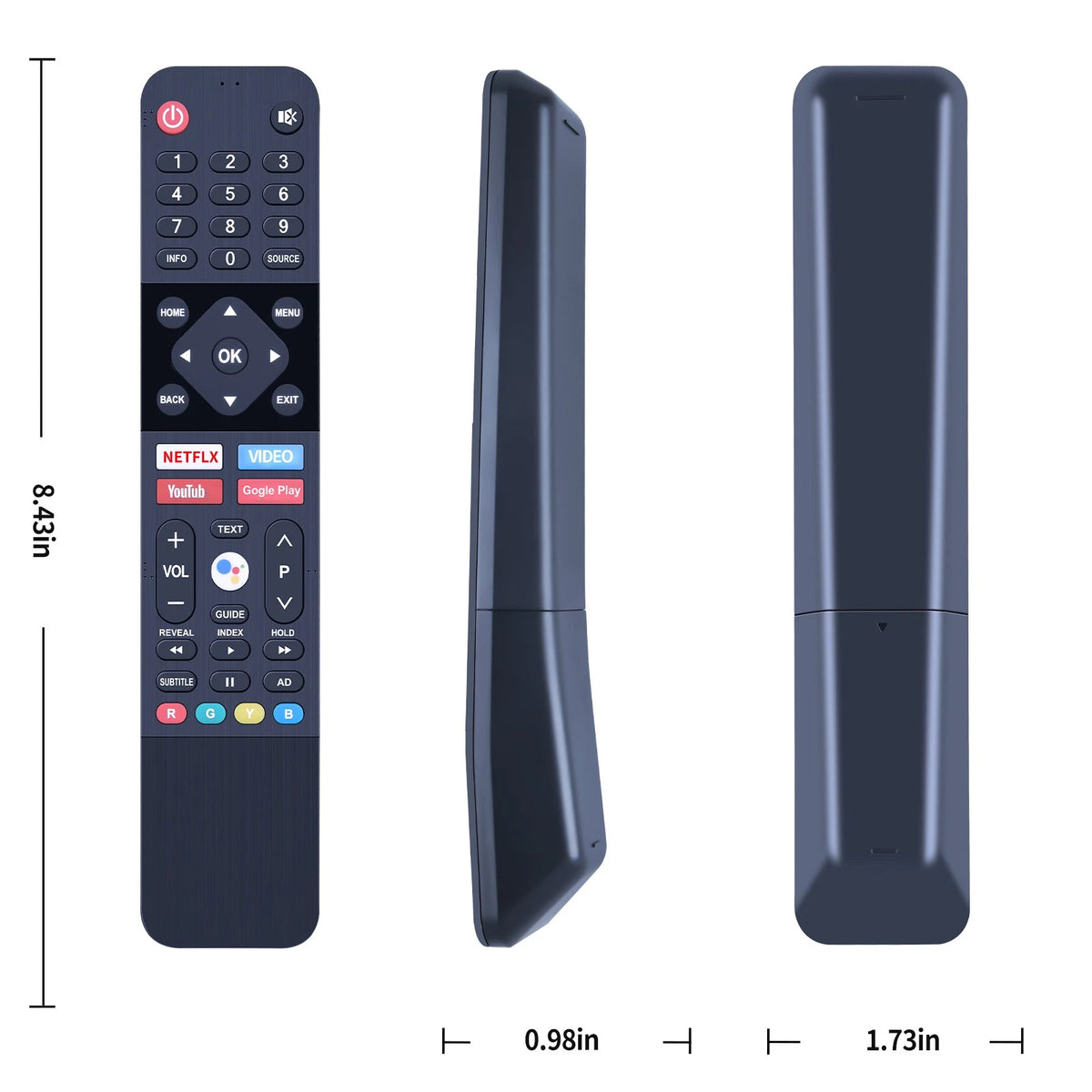539C-268951-W000 Voice Remote Control For Skyworth Smart TV LE50U20