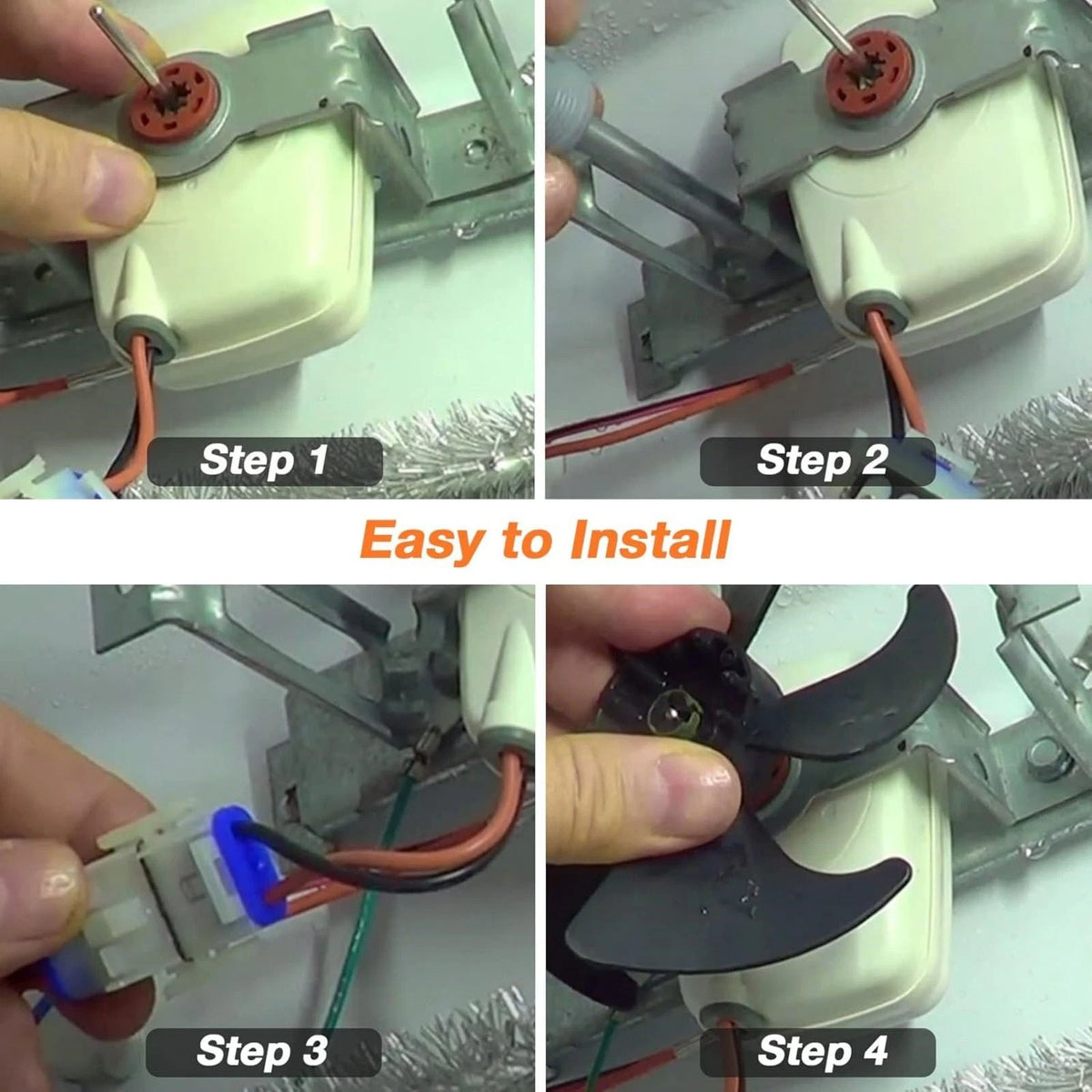 For GE Kenmore Fridge Freezer Evaporator Fan Motor WR60X10141 SM10141 115VAC