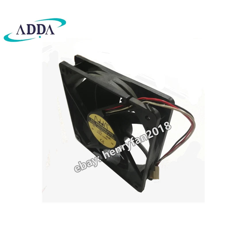 ADDA AD1212HB-A73GL Axial Fan DC 12V 0.37A 3Wire 120*120*25MM Server Cooling Fan