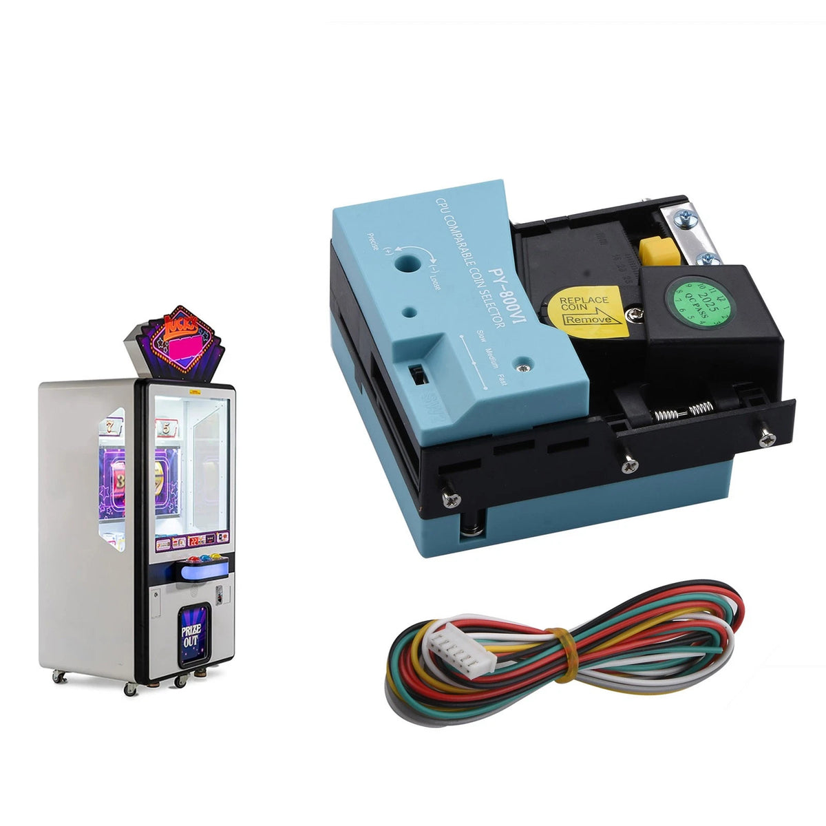Coin Mechanism Module for Vending Machine Token Selector 12V DC 60mA Current