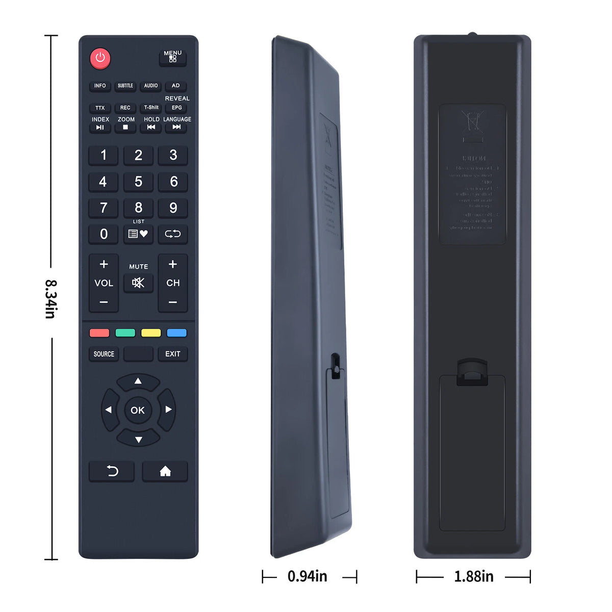 NH400UD Remote Control Fit for HARPER NOA Smart LCD TV