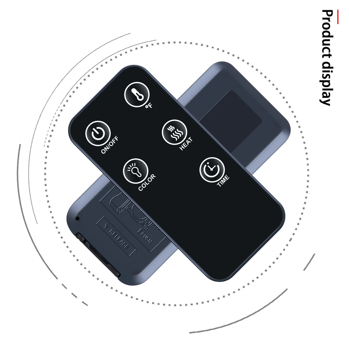 Replacement Remote Control For Titan Flame WWFRPL Fireplace