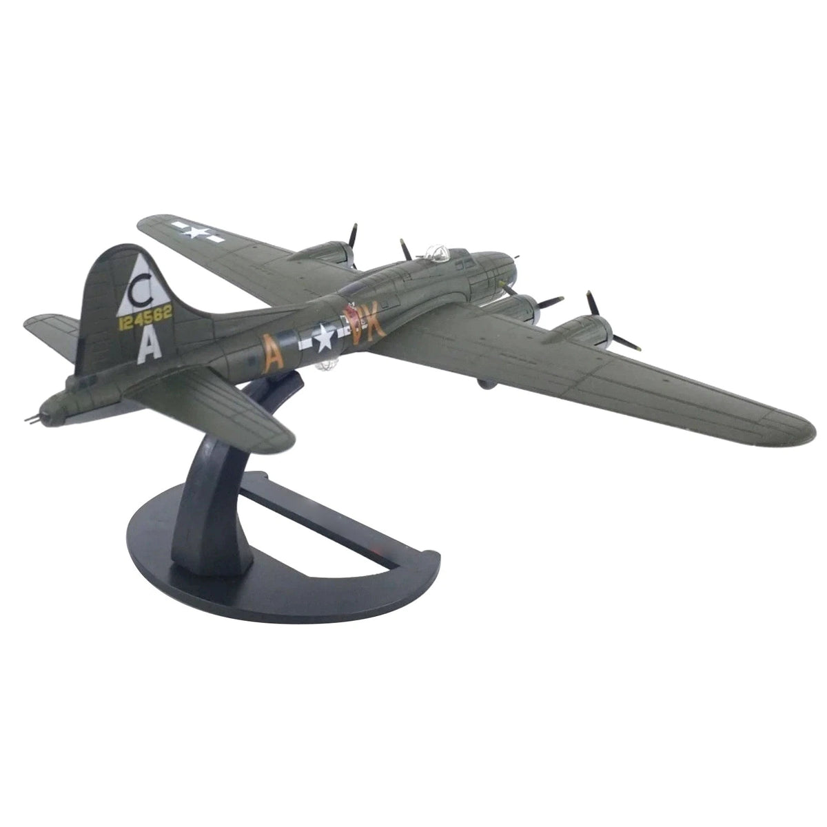 WWII B-17 Bomber Model 1:144 Scale United States USAAF Aircraft Collectible Toy