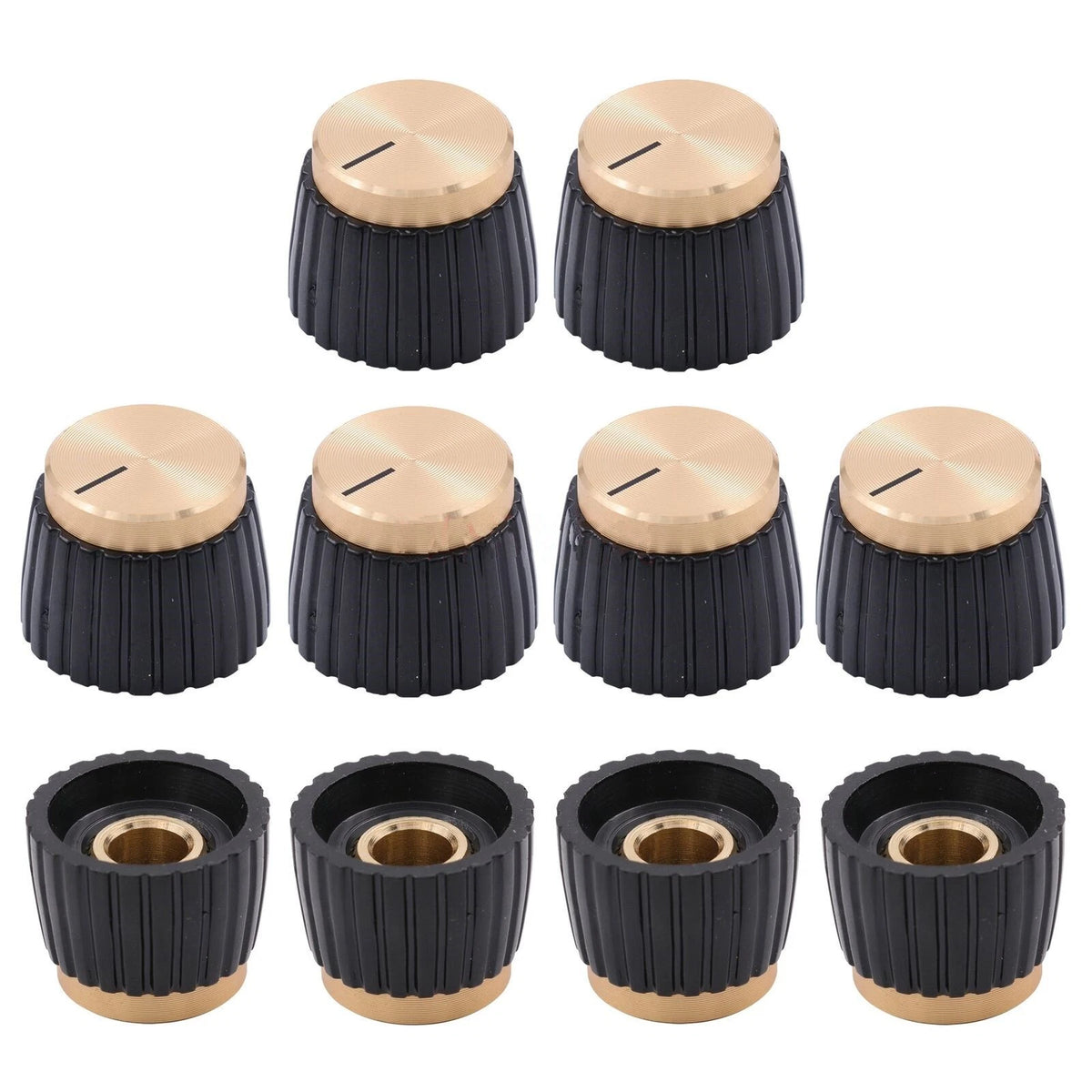 10Pcs Replacement Pointer Knob For Marshall Amplifier AMP Guitar Effect Pedal zq