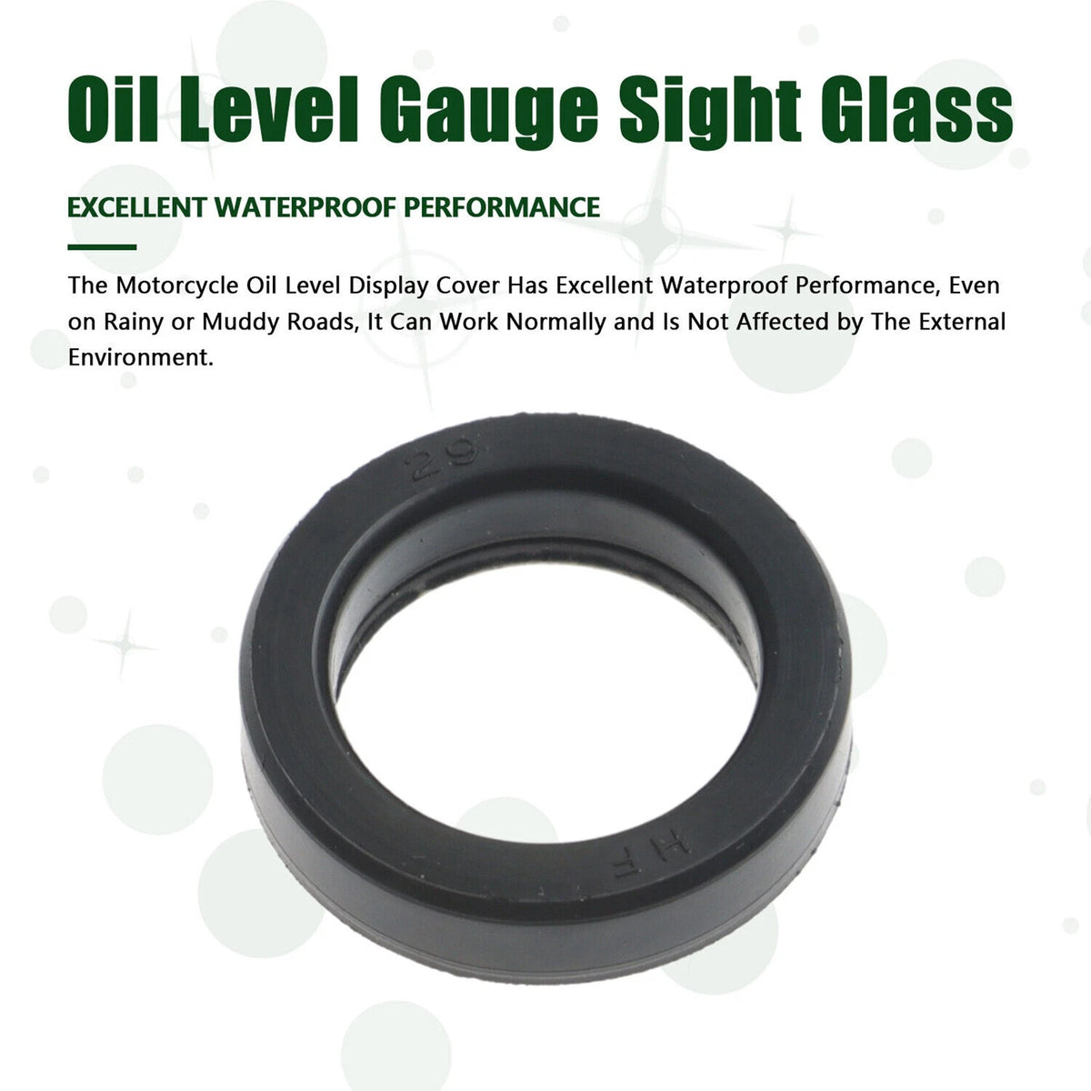 Motorcycle Oil Level Gauge Sight Glass For Kawasaki Ninja 250R 500R 52005-1009