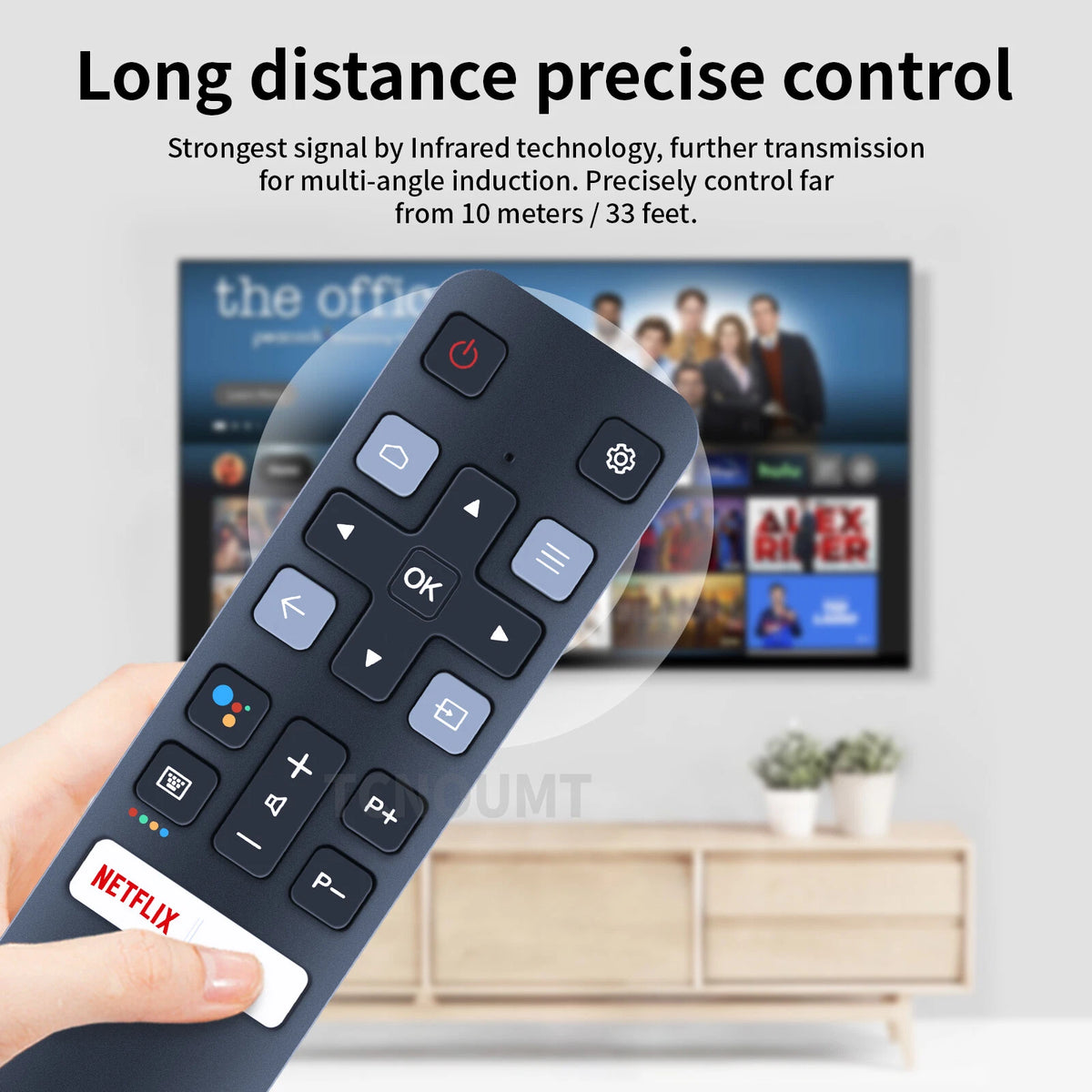 RC802V FUR6 RC802V FUR7 Voice Remote Control For TCL TV 40S6500 43P715 50P715