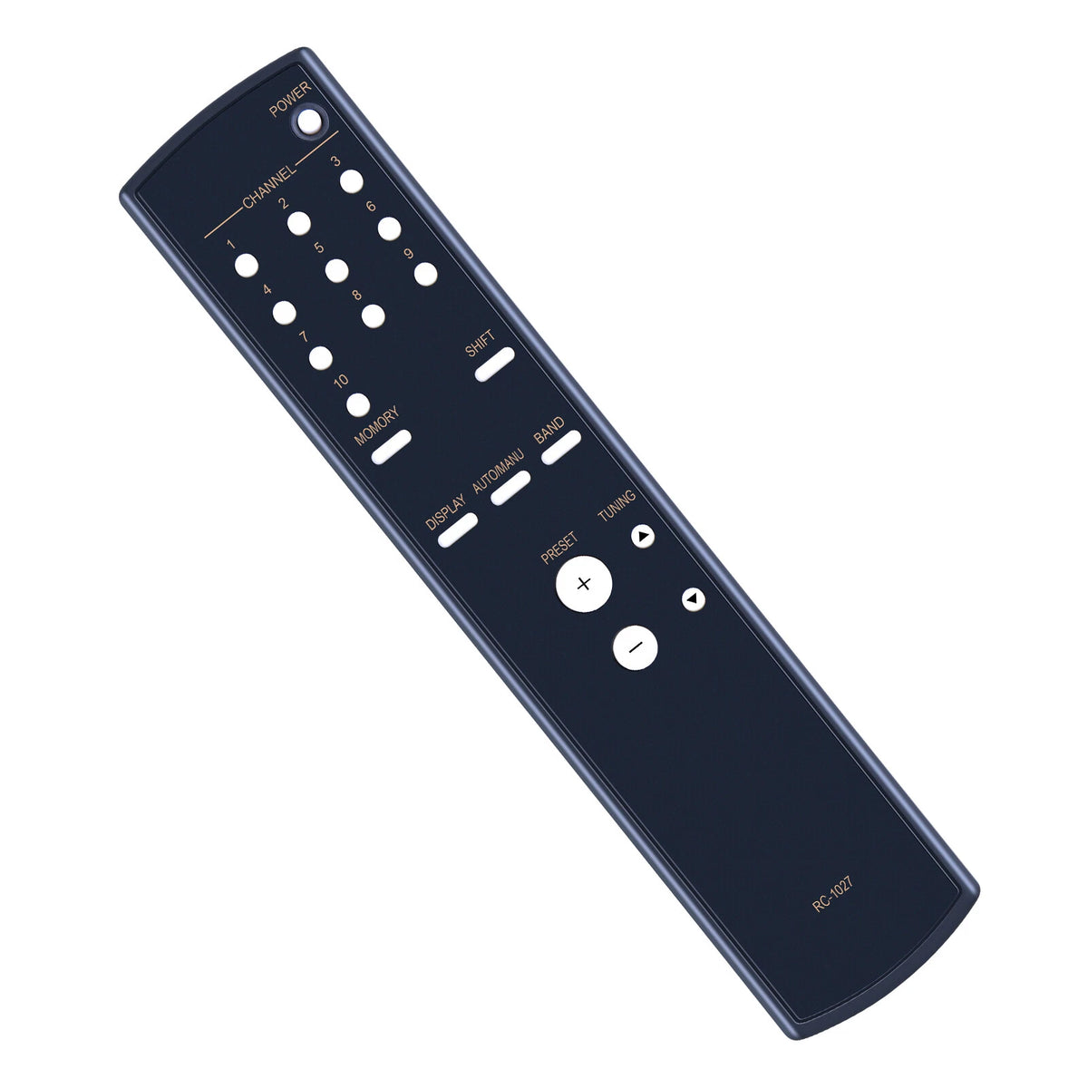 RC-1027 Remote Control For Denon AM-FM Stereo Tuner TU-1500AE TU1500AE Black
