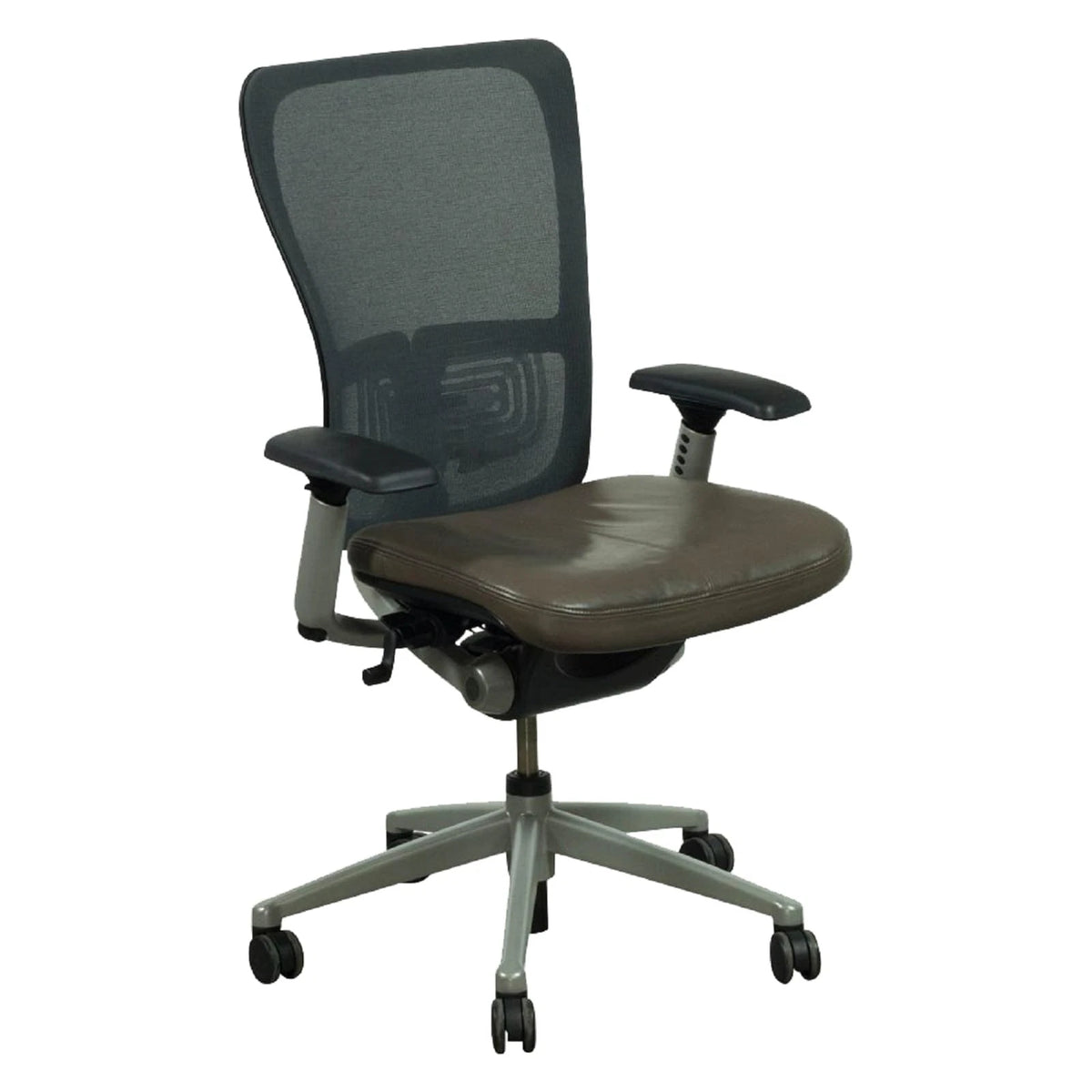 HYEJDRV Chair Armrest Replacement, Arm Pad Caps Replacement for Haworth Black