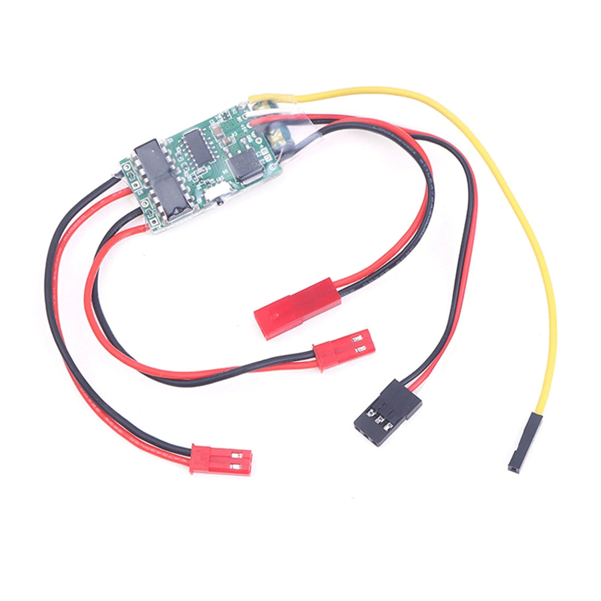 1PC 5A Brushed ESC Two-way 2S/3S Lipo Speed Controller for RC Boat Tank Crawler
