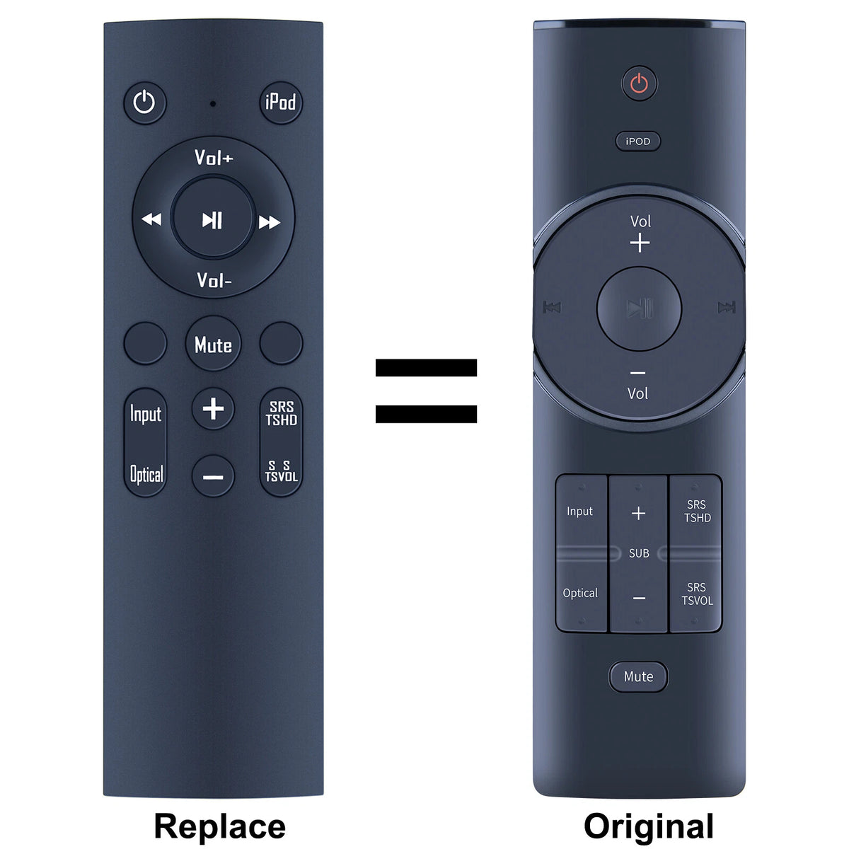 Remote Control For Arvani AuraSound Powered Sound Bar System Wireless Subwoofer