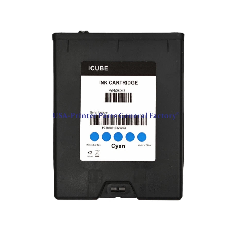 5Color/SET Ink Cartridge Compatible For Memjet Innovation ICUBE 1/2/3