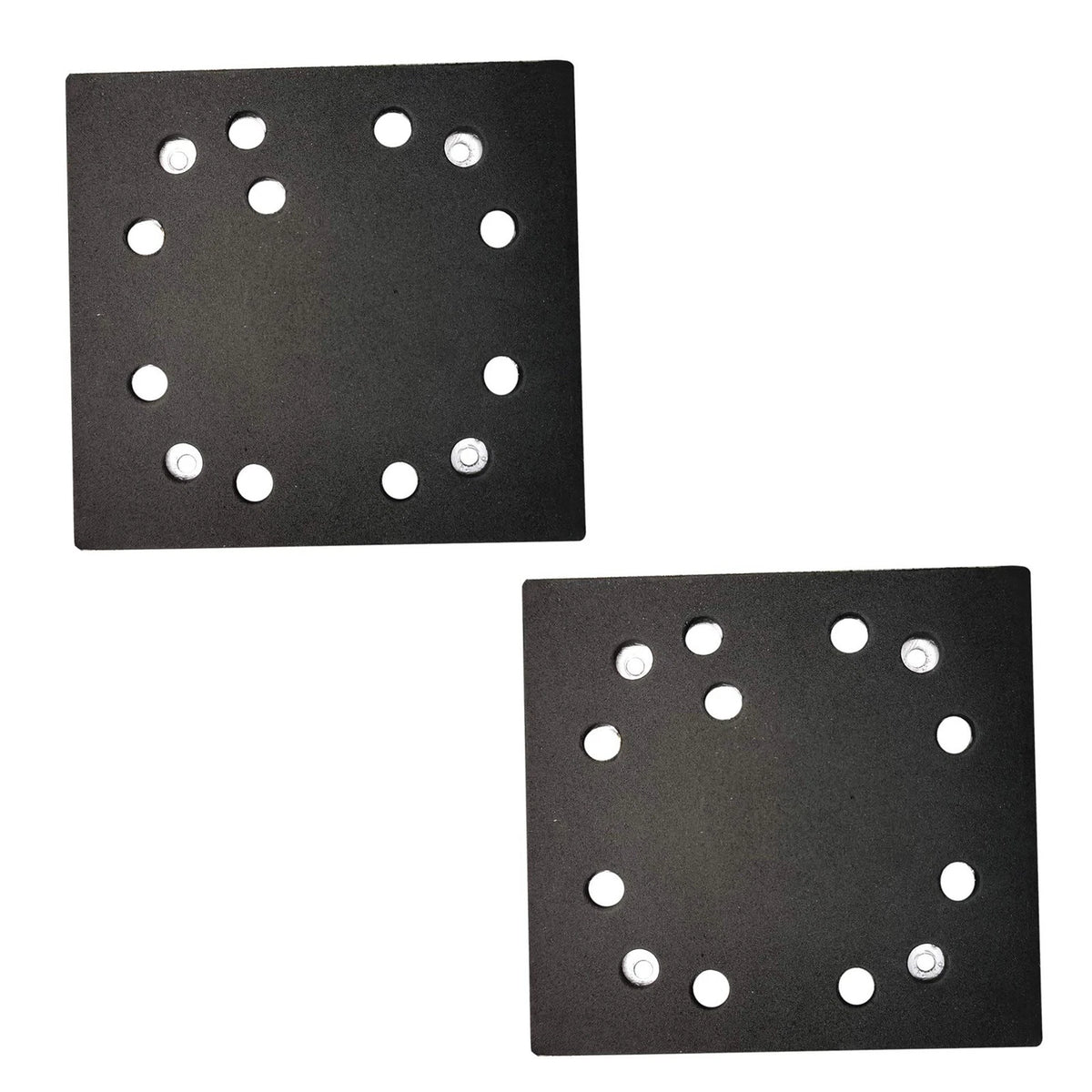 2PCS 1/4" Square 10 Holes Sander Disc and Backing Plate For Dewalt DW411 BD5000