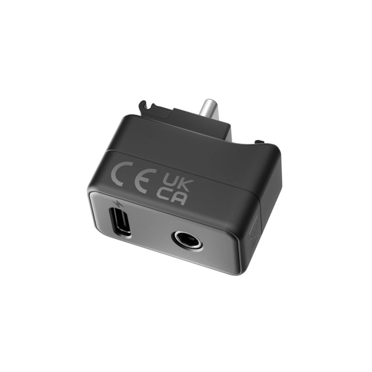 For Insta360 X5 Microphone Adapter with 3.5mm Audio Jack and USB-C Durable