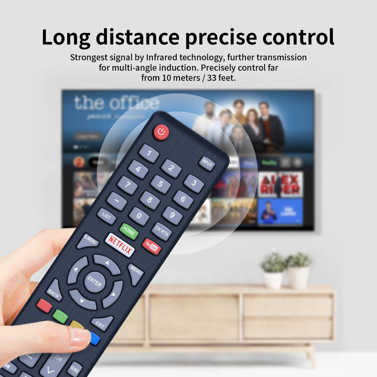 Remote Control For Seiki Smart TV SC-32HK700N SC-40FK700N SC-55UK700N