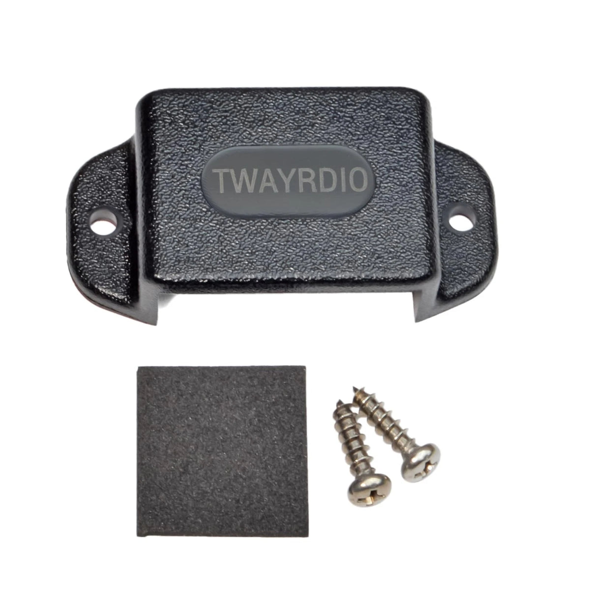 TWAYRDIO Dashboard Mount Holder for Handheld Radio, Belt Clip Hook with Black