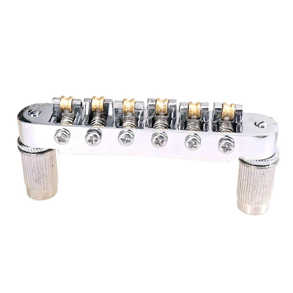 Sliver 6-in-1 Roller Bridge Tremolo Saddles For LP EPI Electric Guitar Parts
