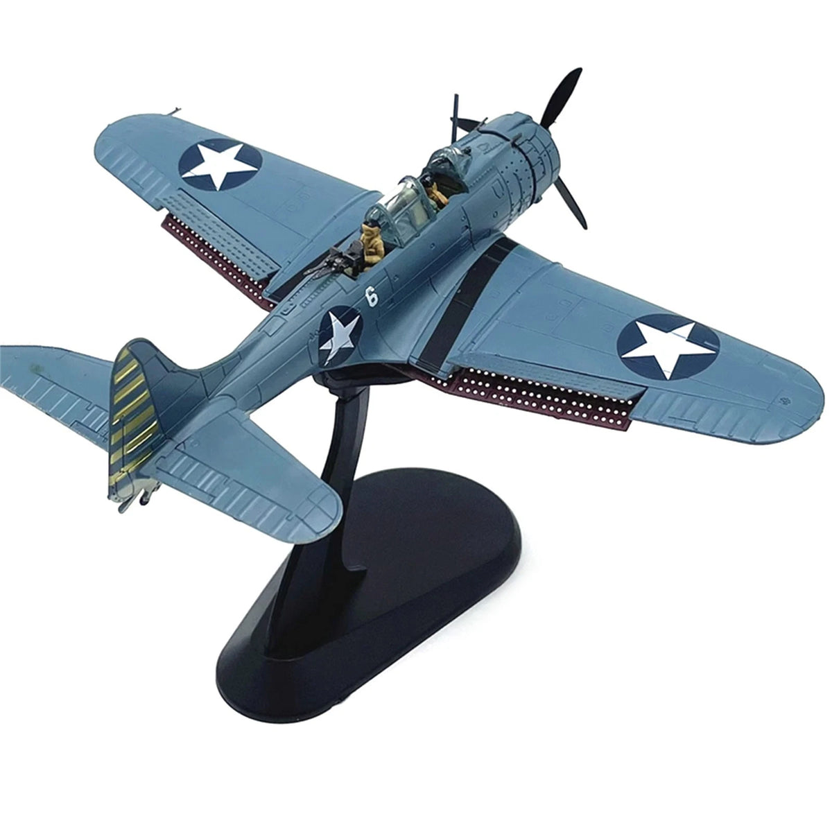 1/72 US SBD-3 Dive Bomber Fighter Alloy Aircraft Model Military Plane Collection