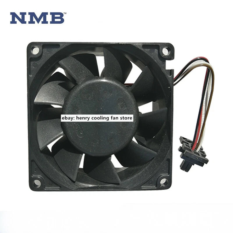 NMB 3115RL-05W-B66 DC 24V 0.50A 80*80*38MM Cooling Fan For ABB Inverter ACS880