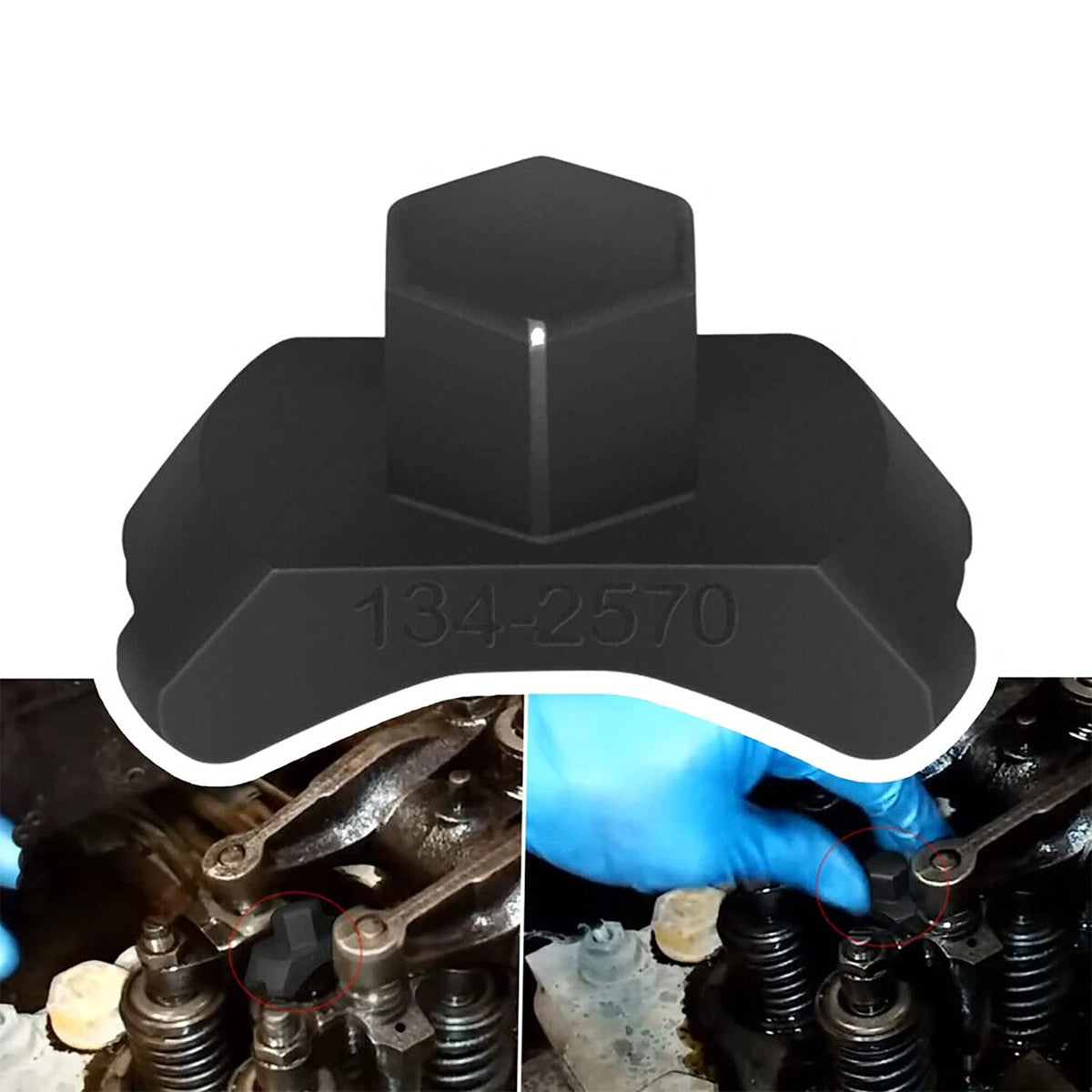 Fuel Injection Nozzle Retainer Spanner Part 134-2570 For Caterpillar Cat 3406