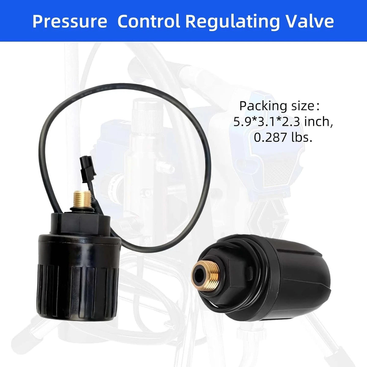 249005 Pressure Regulating Valve Component for Airless Paint Sprayers...