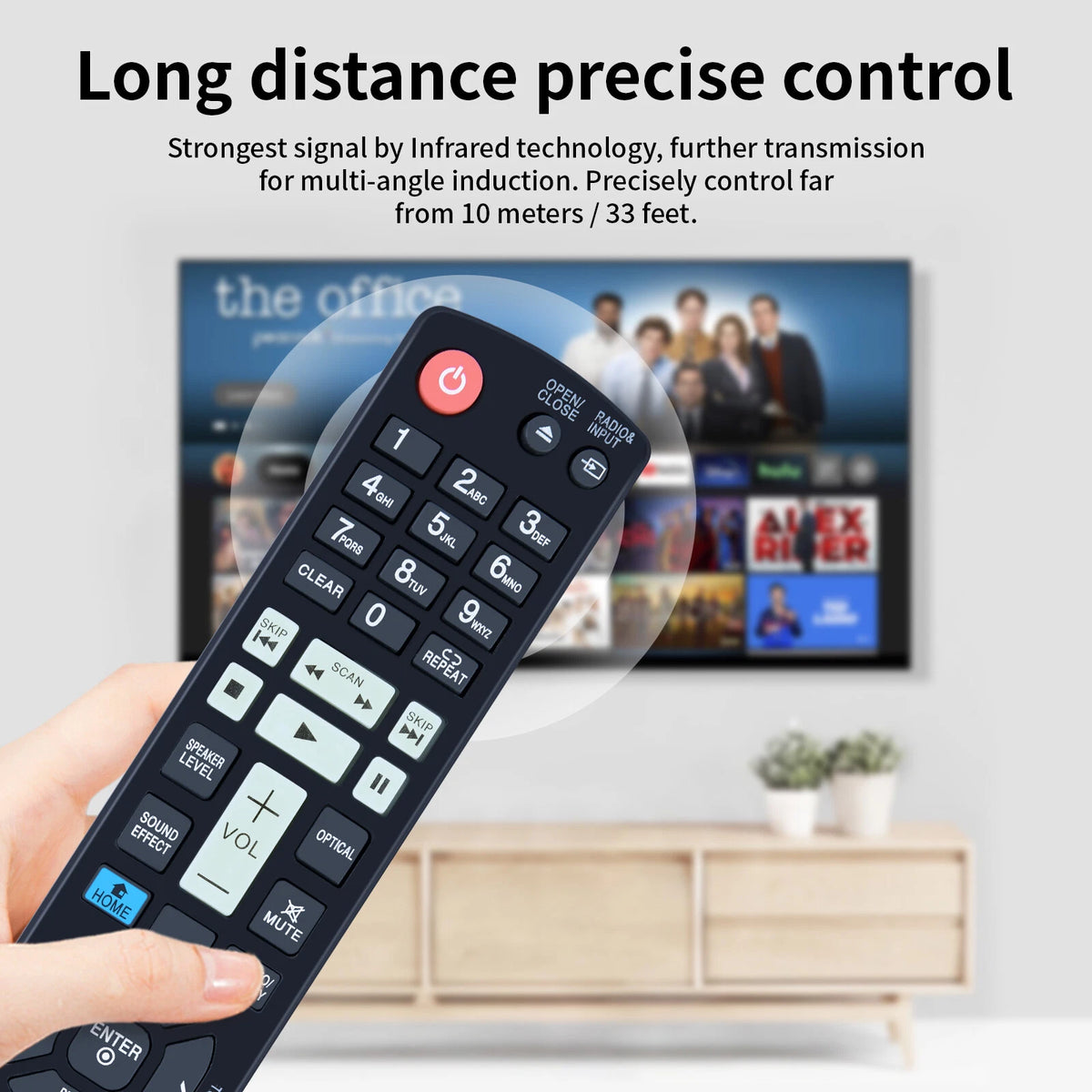 AKB73355603 Remote Control For LG Hi-Fi System FX165DAB FX166 FXS166V