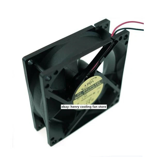 For ADDA AD0824HB-A70GL DC 24V 0.16A 80*80*25mm 45CFM 2wire Cabinet cooling fan