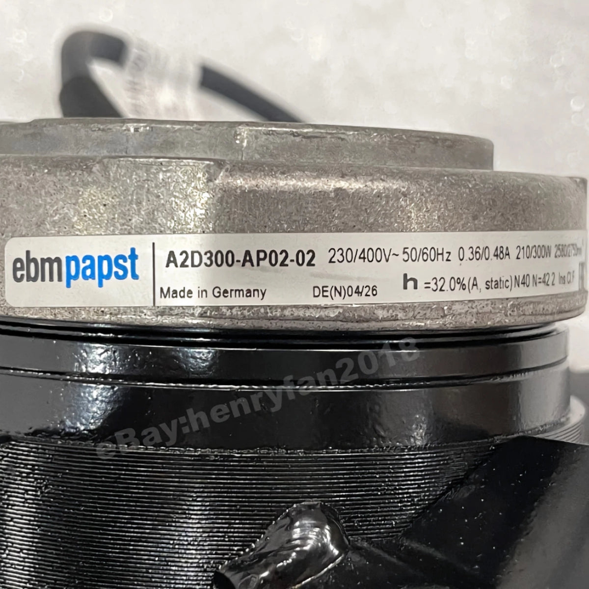 A2D300-AP02-02 for ebmpapst AC 230 400VAC for High Voltage Inverter Cooling Fan