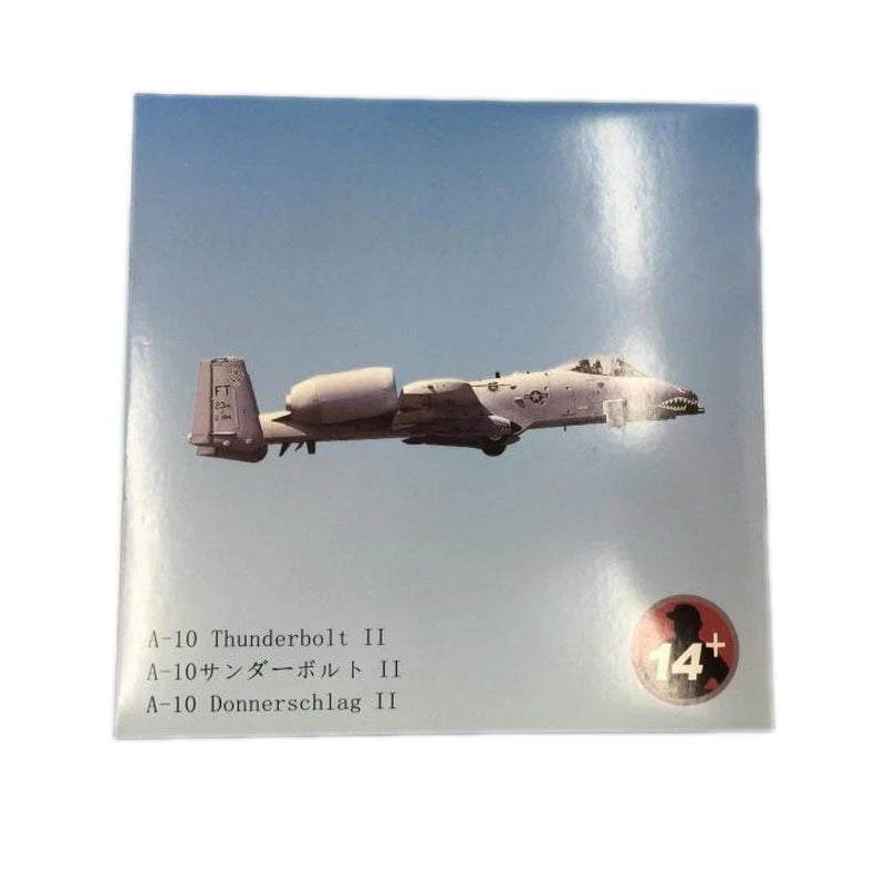 1/100 A-10 Attack Aircraft Thunderbolt II Fighter Alloy Plane Model Scene Gift