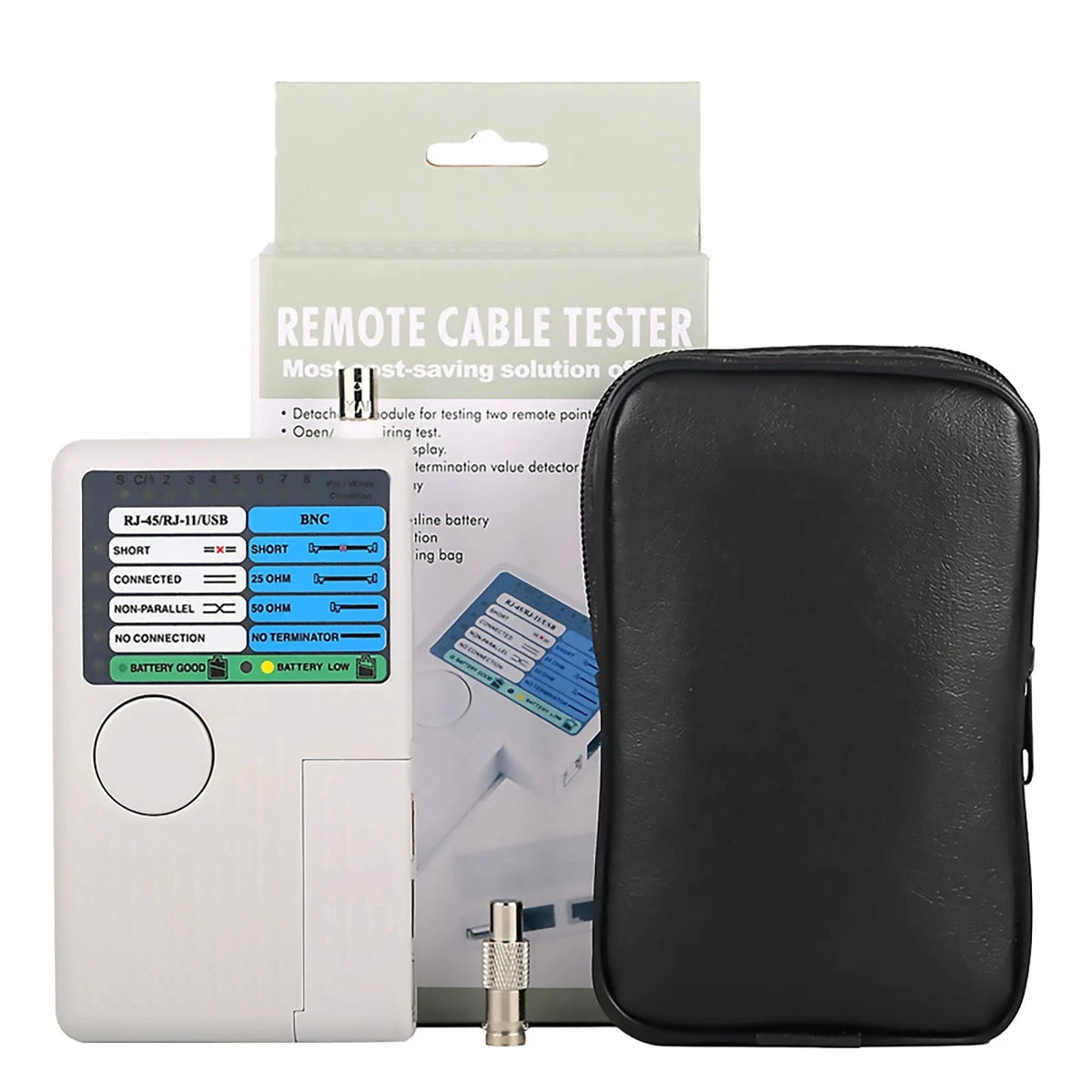 4 In 1 Cable Tester For Network RJ45 RJ11 USB BNC LAN Wire Tester Cat5 Cat6