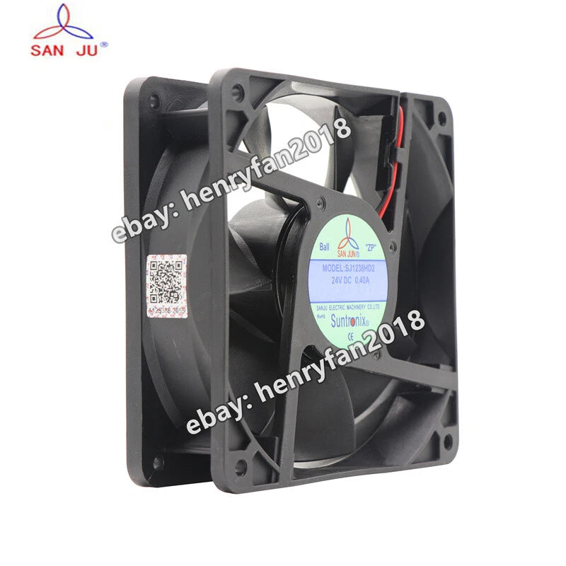 Suntronix SJ1238HD2 Axial Fan SAN JUN Fan 24V 0.40A 120*120*38MM Cooling Fan