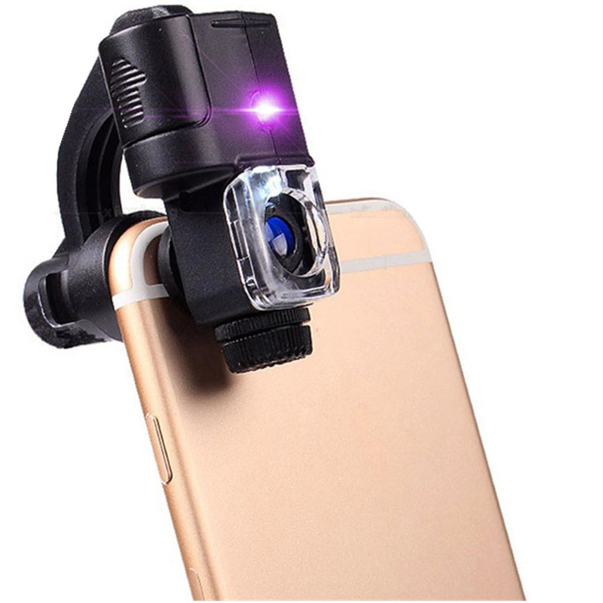 90XZoom Cellphone LED Magnifier Mobile Phone Microscope Micro Optical Glass Lens