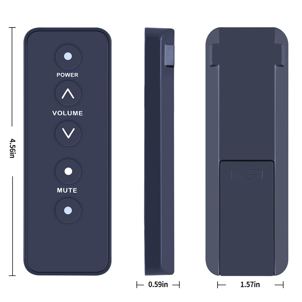Replacement Remote Control For ZVOX AccuVoice AV100 TV Speaker