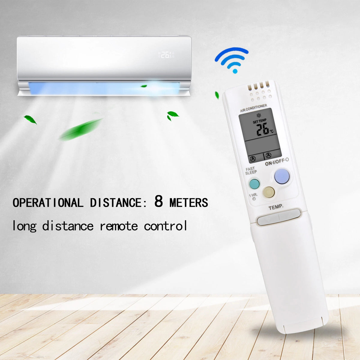 Remote Control For Sanyo Air Conditioner RCS-ZP1 RCS-3PSS4C RCS-4MHVPIN4E