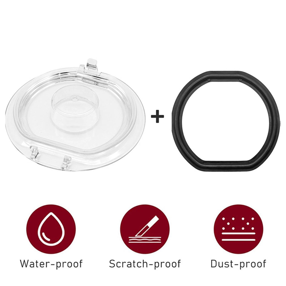 Dustbin Lid Cap For Dyson V7/V8 Vacuum Cleaner Cover With Sealing Ring F