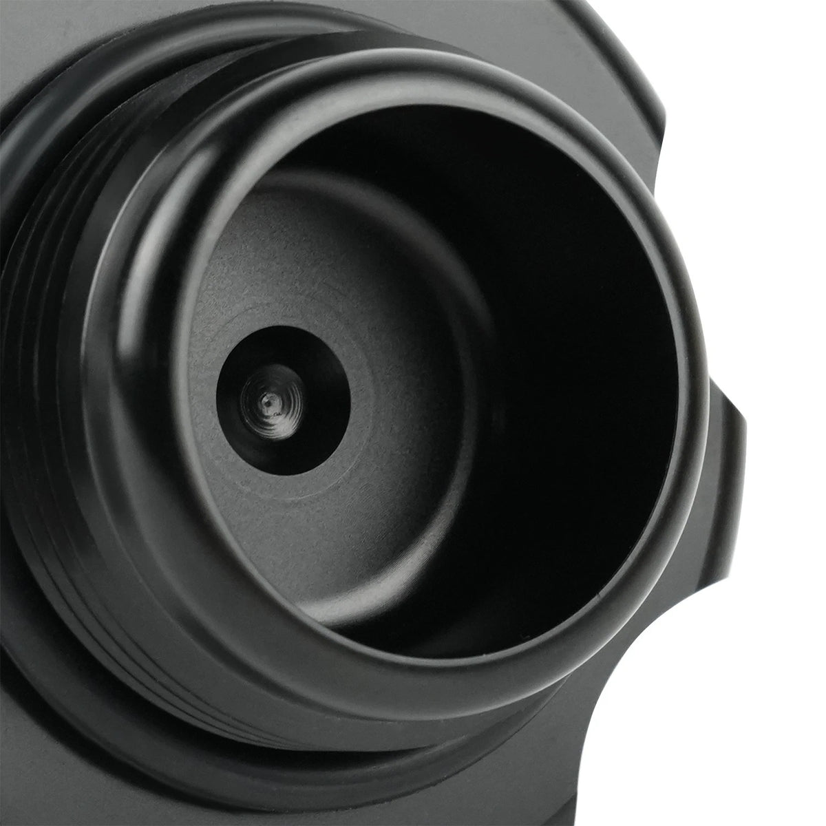 Black Fill Plug Cap & Aluminum Bung Kit – 1-3/8" Opening, 1-1/2"-12 Threaded