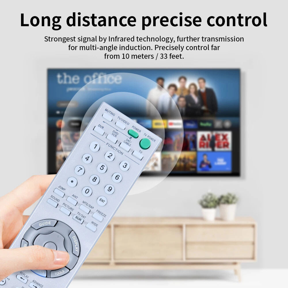 RM-YD002 Remote Control For Sony TV KDL-V26XBR1 KDF-E42A12 KDF-E50A11