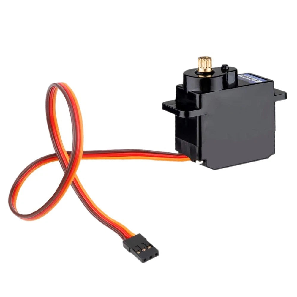 Metal Steering Gear Servo JR Plug For Axial SCX24 RGT 136240V2 1/24 RC Car