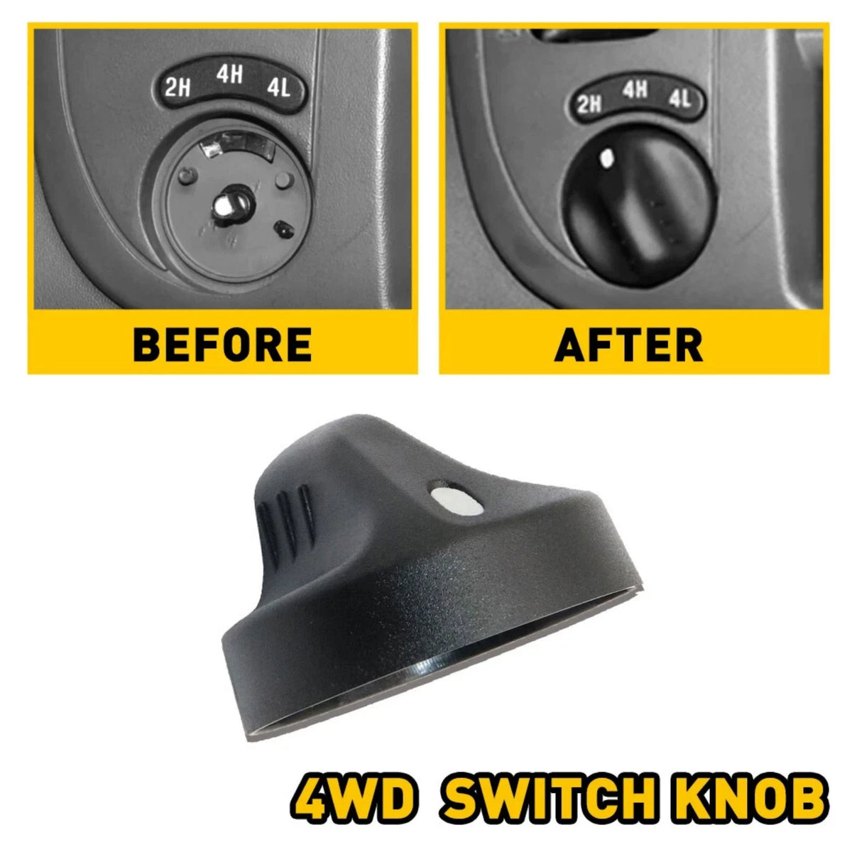 For Ford F150 Heritage Truck 2004 4WD Switch Control Knob Part XL3Z-11661-AAA