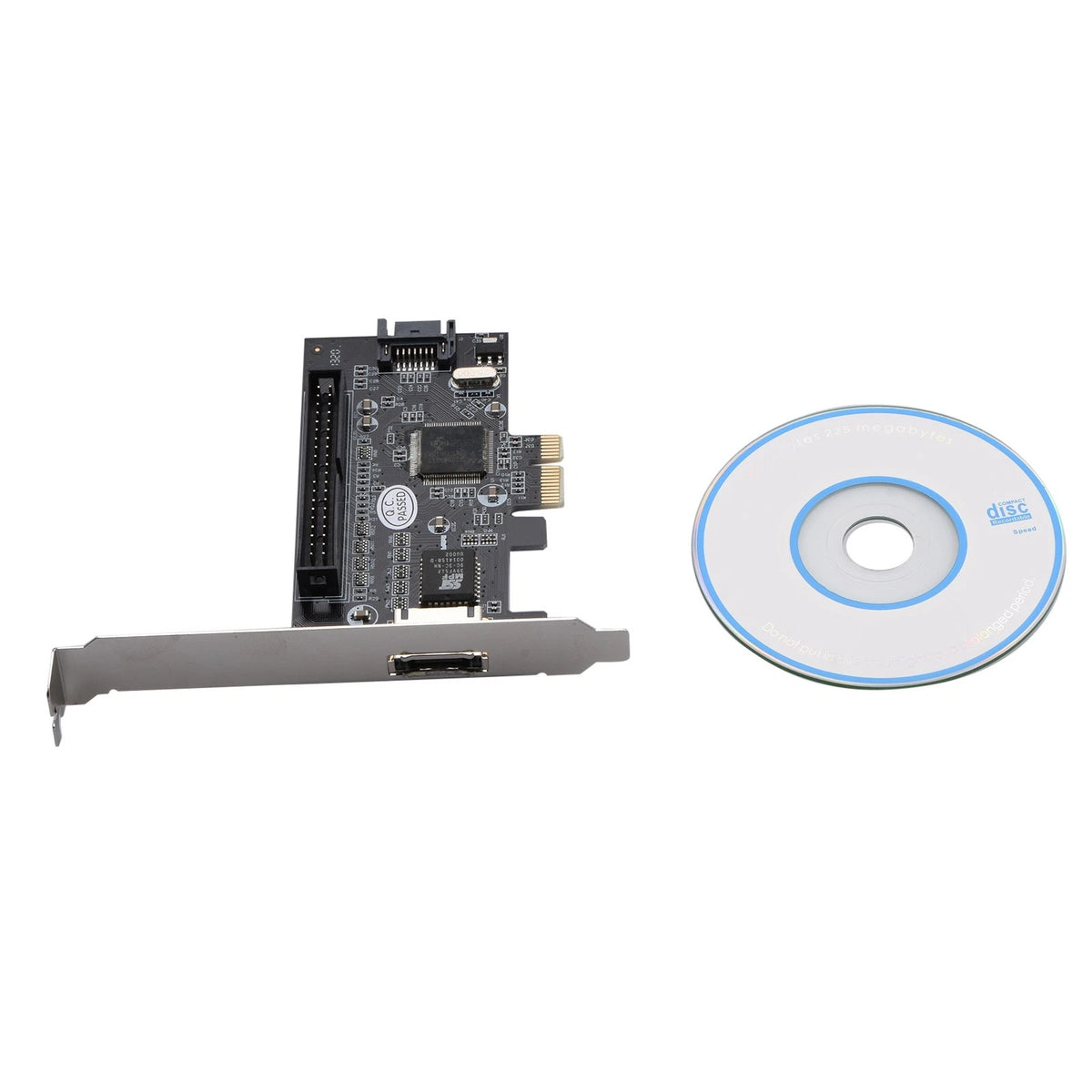 PCI-E to 3 port eSATA SATA IDE Expansion Card Raid Controller Adapter Card