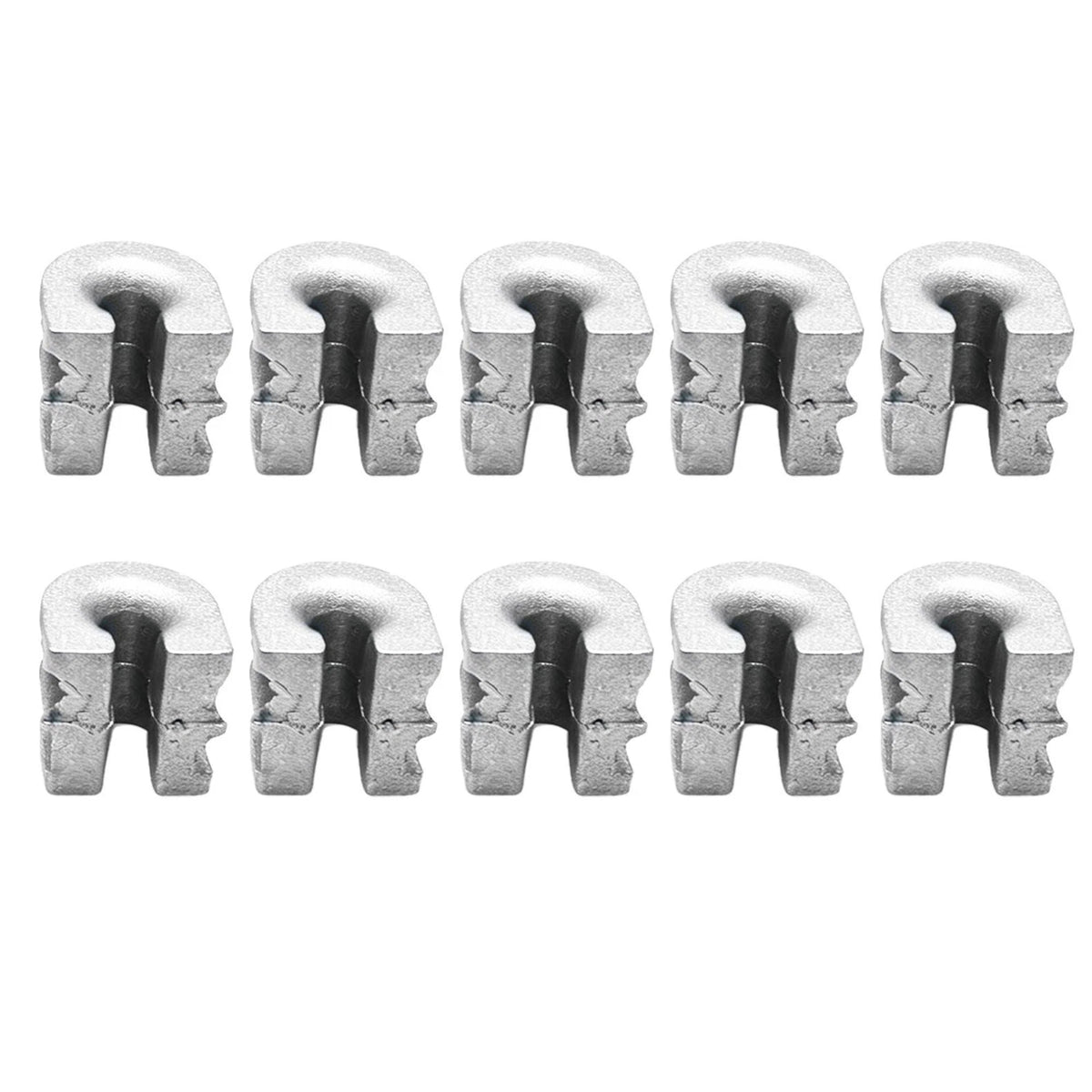 10 Pack Trimmer Head Eyelet Sleeves Fits for Stihl Stops Fraying Cast Aluminum